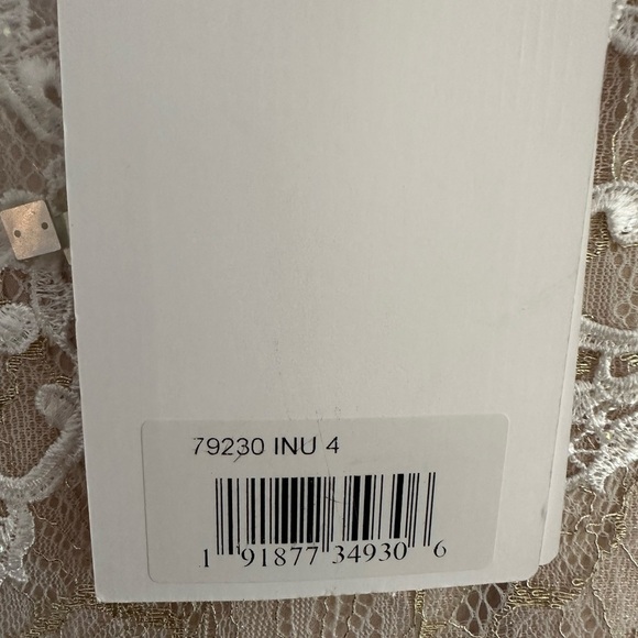 (32) ❤️ BNWT MAC DUGGAL EMBELLISHED FEATHER ILLUSION NECK TRUMPET GOWN 79230 - Picture 11 of 13